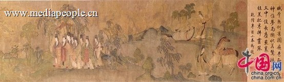 故宫“唐宋书画展”开幕 24件国宝级文物近30年首展