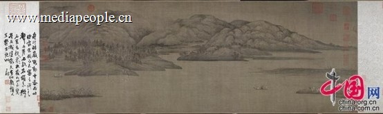 故宫“唐宋书画展”开幕 24件国宝级文物近30年首展